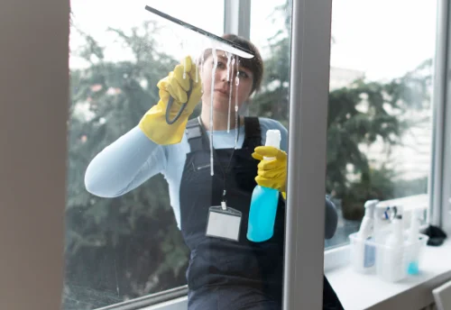 Nettoyage de vitres intérieures et extérieures à Fournels